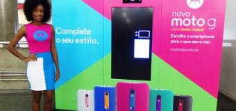 Motorola cria ação diferenciada para promover nova geração do Moto G nas estações Sé e Paraíso do metrô