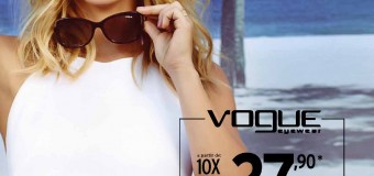 Óticas Carol lança campanha com Carolina Dieckmann  para a marca Vogue Eyewear