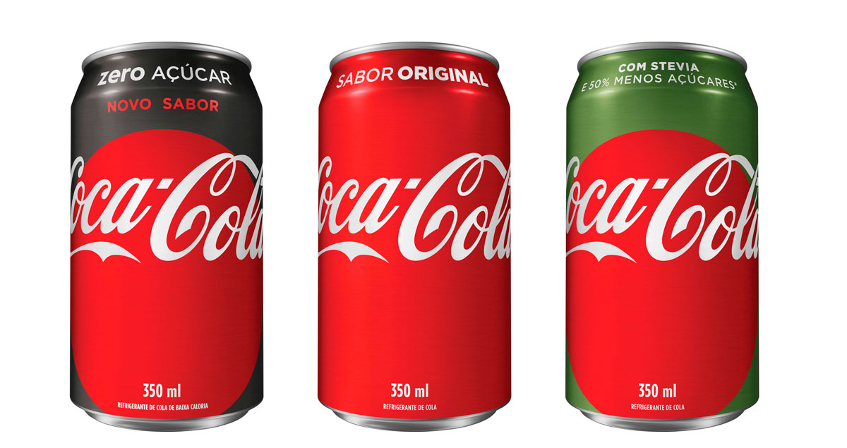 Coca-Cola Brasil anuncia nova estratégia  que unifica as três versões de Coca-Cola