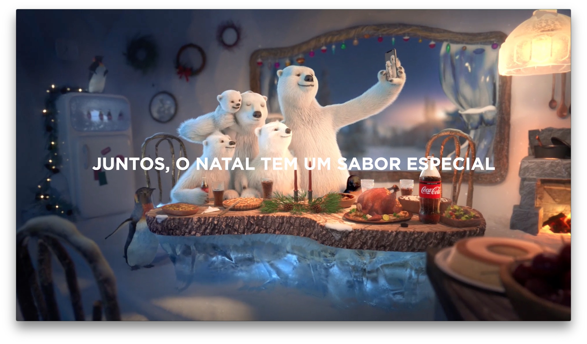 Família Urso Estrela Natal 2018 Coca Cola | Portal da Propaganda