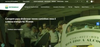 Reflexo do novo posicionamento, Petrobras lança site com conteúdo interativo